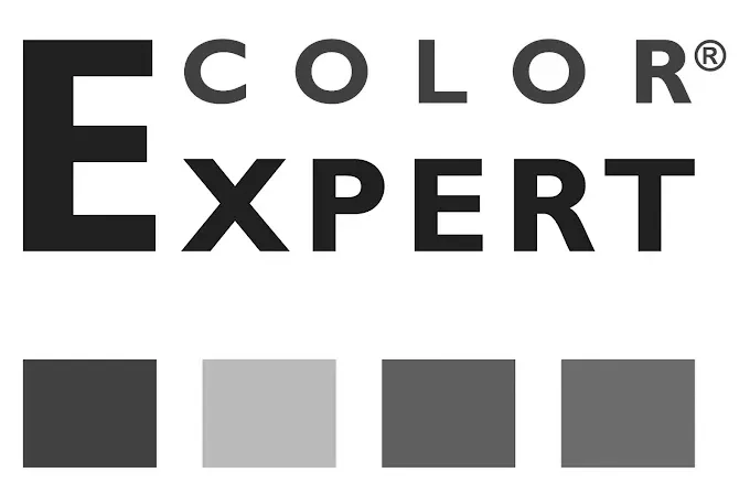 Color Expert logo zwart wit