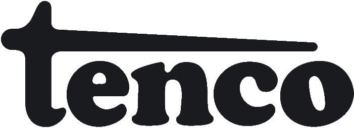 TENCO zwart tegen transp